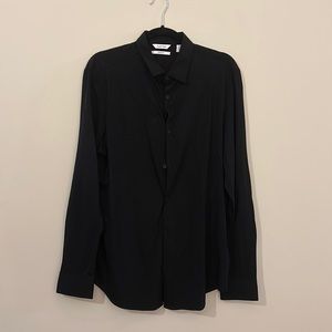 NWT Black Calvin Klein dress shirt